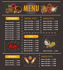 in menu thuc don